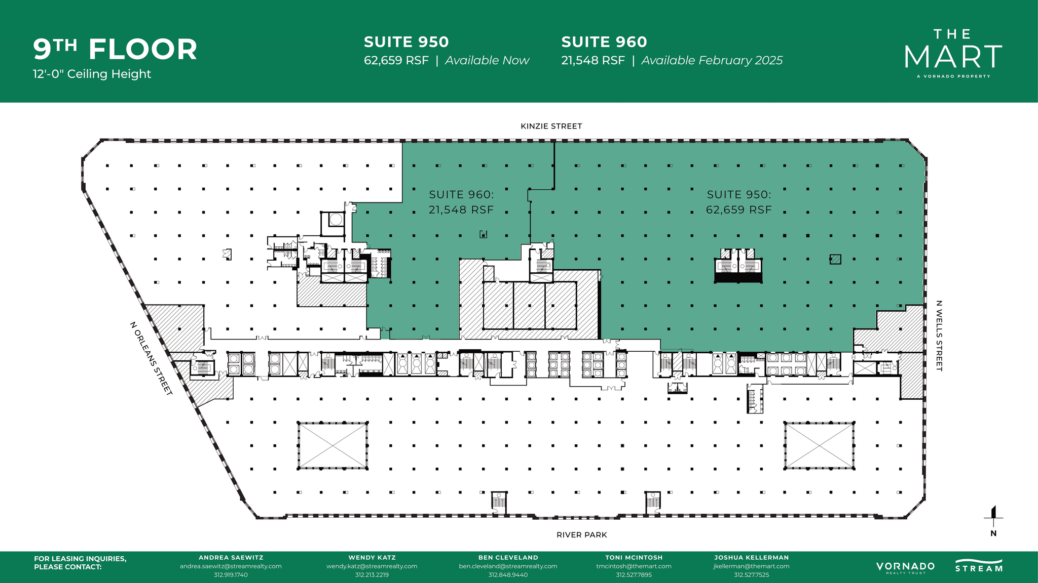 222 Merchandise Mart Plz, Chicago, IL à louer Plan d’étage– Image 1 sur 1