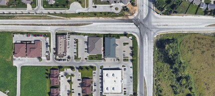 1910 N 168th St, Omaha, NE - Vue aérienne vue de carte
