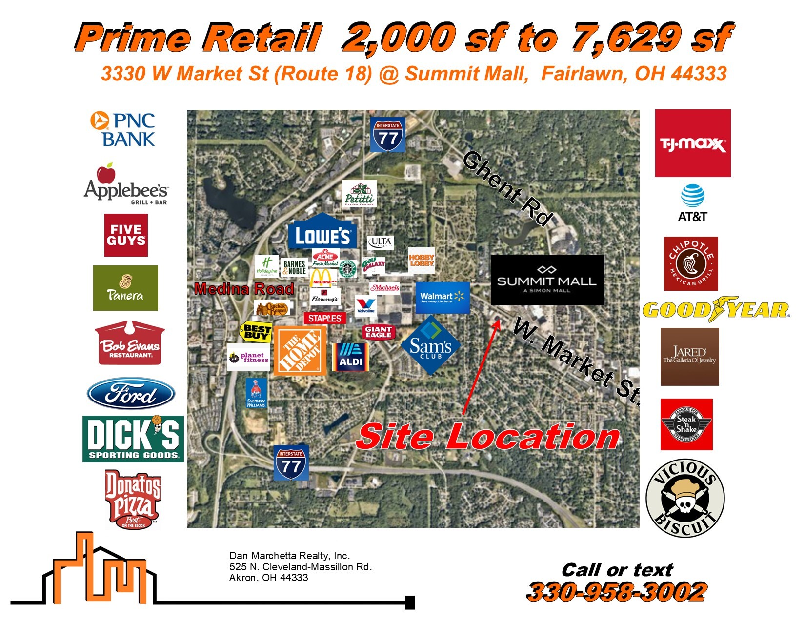 3320 W Market St, Fairlawn, OH à louer Aérien– Image 1 sur 2