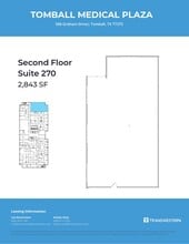 506 Graham Dr, Tomball, TX à louer Plan d’étage– Image 1 sur 1