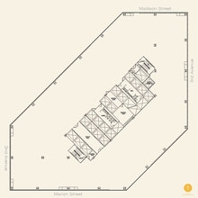 999 3rd Ave, Seattle, WA à louer Plan d’étage– Image 1 sur 1