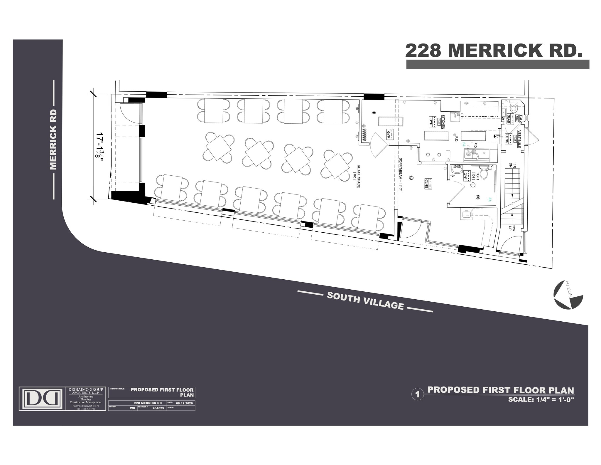 228 Merrick Rd, Rockville Centre, NY à louer Plan de site– Image 1 sur 1