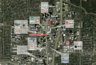 1800 Post Oak Blvd, Houston, TX - Vue aérienne  vue de carte - Image1