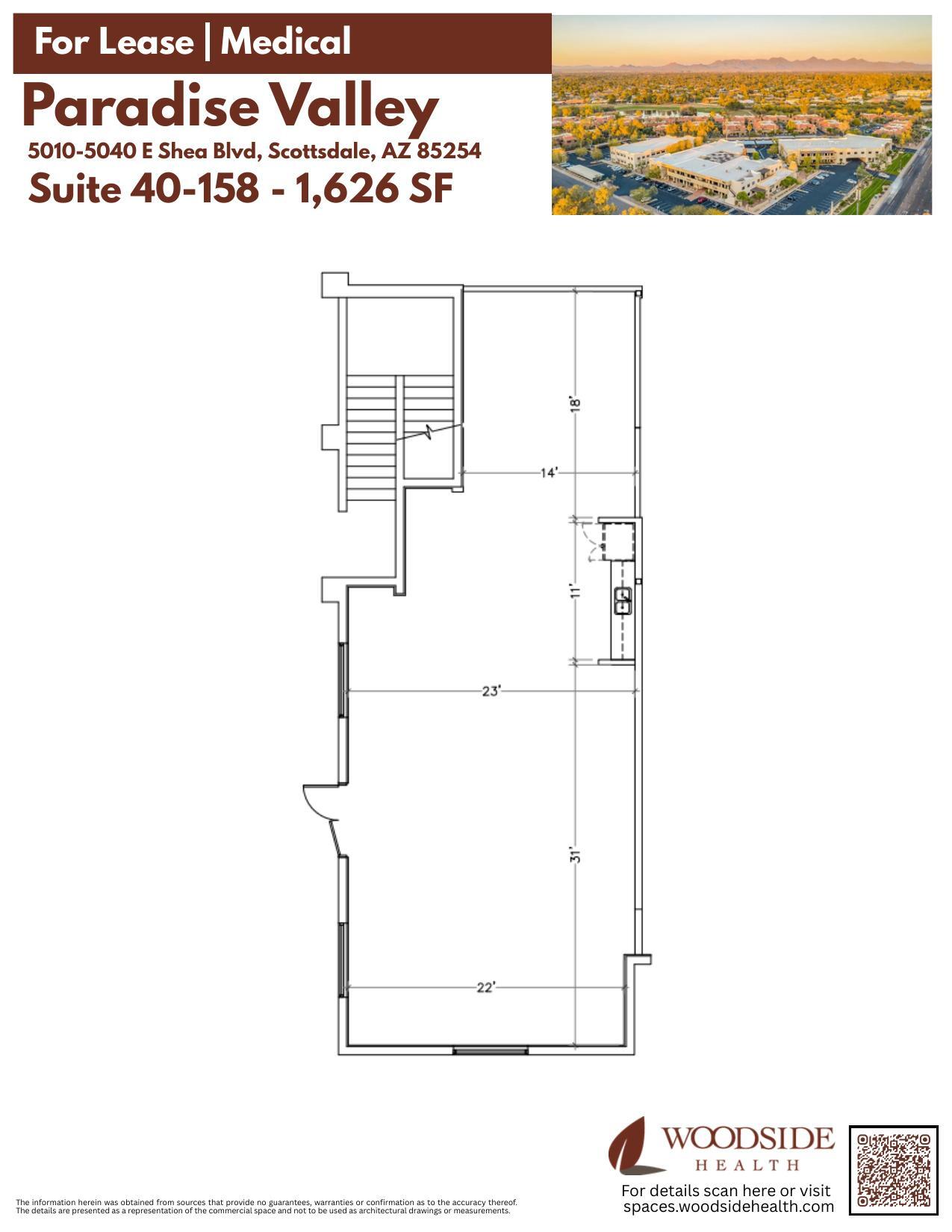 5010 E Shea Blvd, Scottsdale, AZ à louer Plan d’étage– Image 1 sur 1