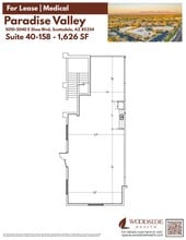 5010 E Shea Blvd, Scottsdale, AZ à louer Plan d’étage– Image 1 sur 1
