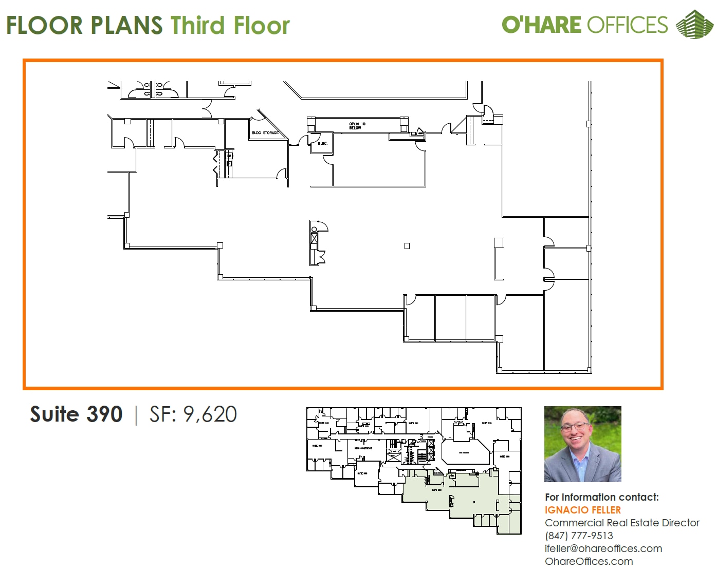 1011 E Touhy Ave, Des Plaines, IL à louer Plan d’étage– Image 1 sur 1