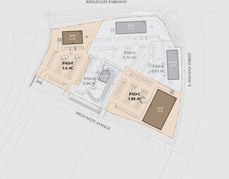 Plus de détails pour Ridgegate Pkwy & Havana St, Parker, CO - Bureau/Médical à louer