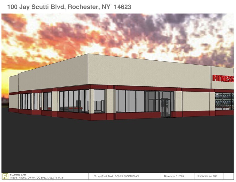 100 Jay Scutti Blvd, Rochester, NY à louer - Plan de site – Image 2 sur 2