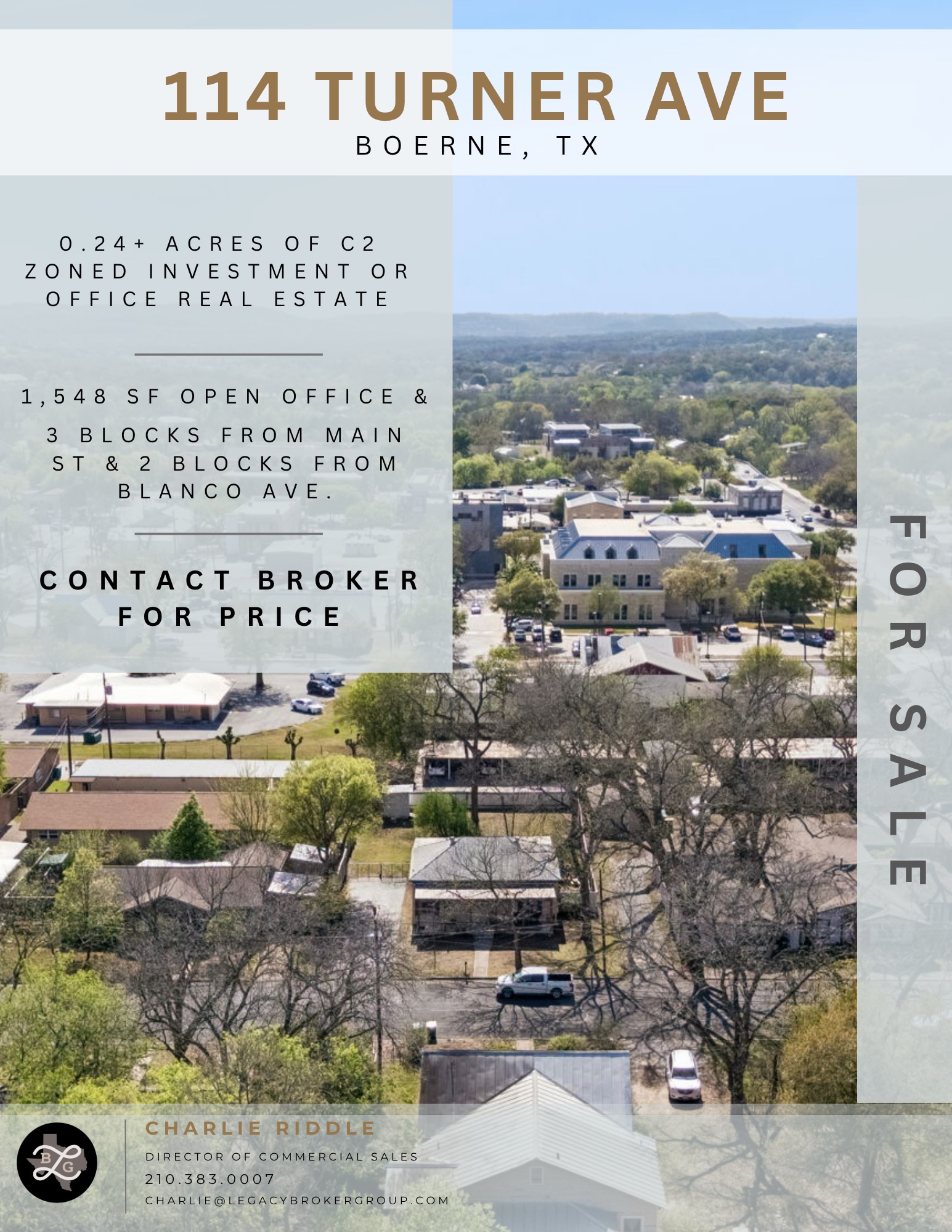 114 Turner Ave, Boerne, TX à vendre Photo principale– Image 1 sur 10