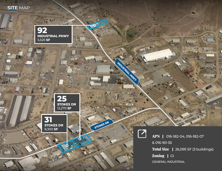 92 Industrial Pky, Mound House, NV à louer - Photo de l’immeuble – Image 3 sur 4