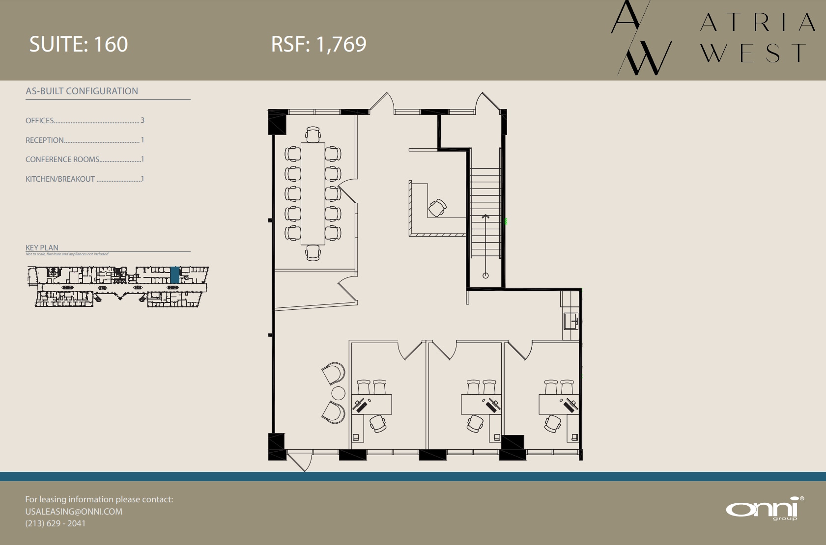 10635 Santa Monica Blvd, Los Angeles, CA à louer Plan d’étage– Image 1 sur 1