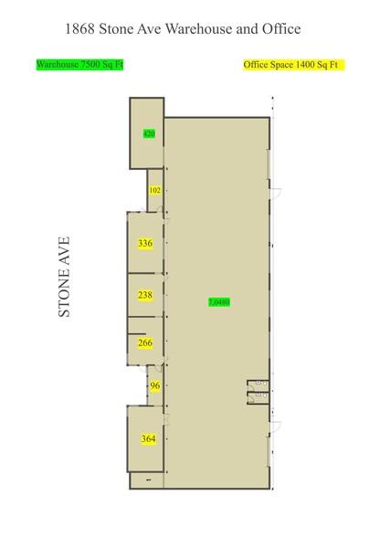 1868-1872 Stone Ave, San Jose, CA à louer - Plan de site – Image 1 sur 45