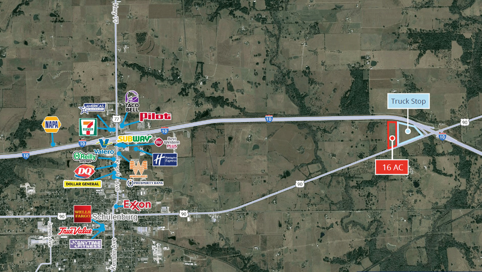 3041 E Highway 90, Schulenburg, TX à vendre - Photo de l’immeuble – Image 3 sur 4