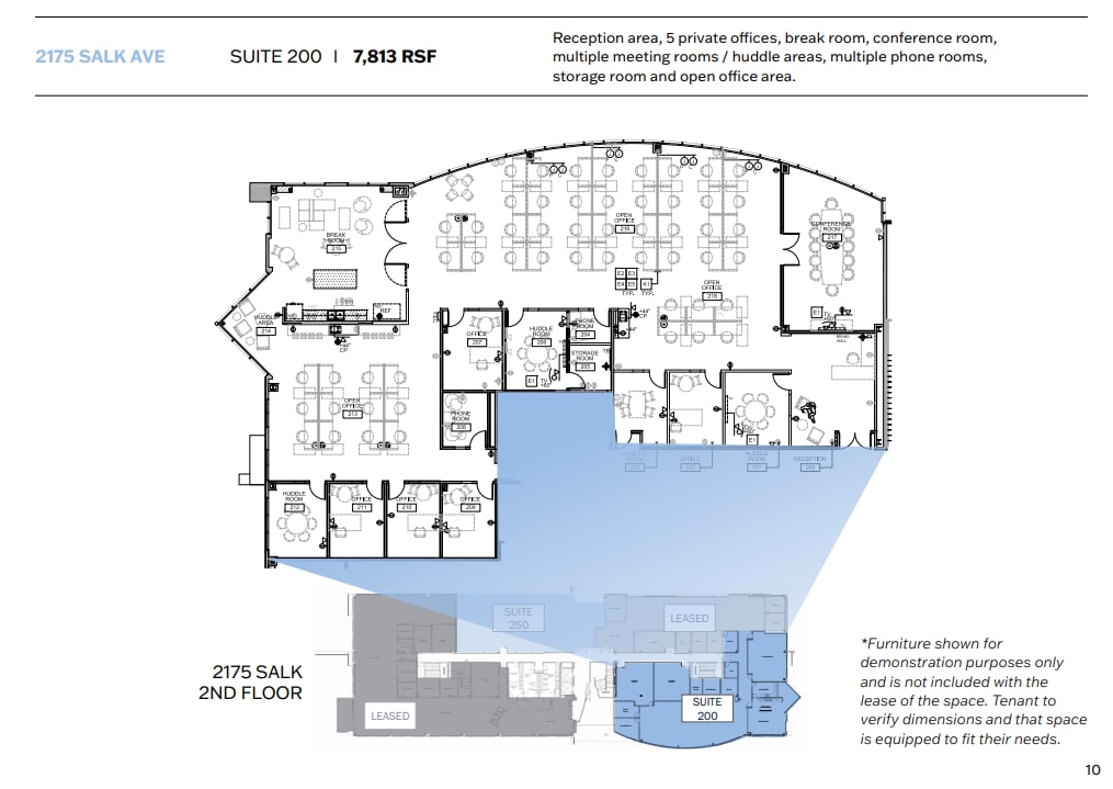 2173 Salk Ave, Carlsbad, CA à louer Plan d’étage– Image 1 sur 1