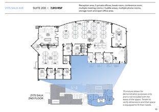 2173 Salk Ave, Carlsbad, CA à louer Plan d’étage– Image 1 sur 1