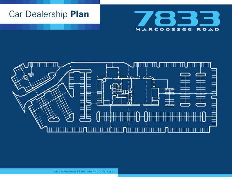 7833 Narcoossee Rd, Orlando, FL à louer - Plan de site – Image 3 sur 4