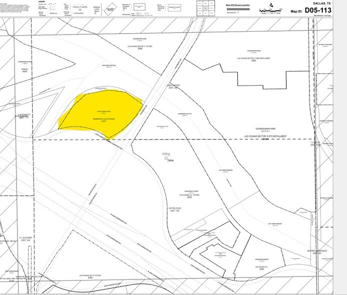 1193 W John Carpenter Fwy, Irving, TX à vendre - Plan cadastral – Image 2 sur 14