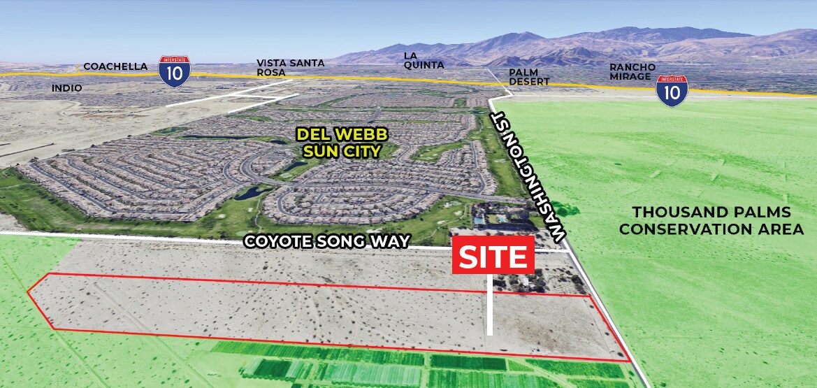 34380 Washington Street, Palm Desert, CA à vendre Aérien– Image 1 sur 3