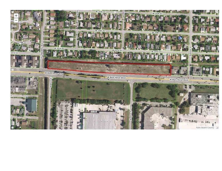 0 W Blue Heron Blvd, Riviera Beach, FL à vendre - Aérien – Image 3 sur 5