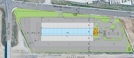 5770 N Industrial Pky, San Bernardino, CA à louer Plan de site– Image 2 sur 2