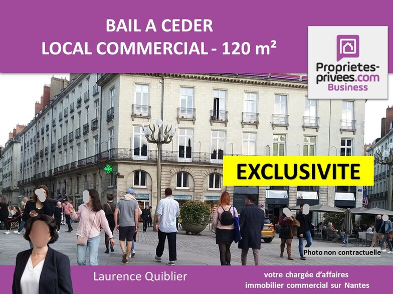 Local commercial dans Nantes à louer - Photo de l’immeuble – Image 1 sur 8