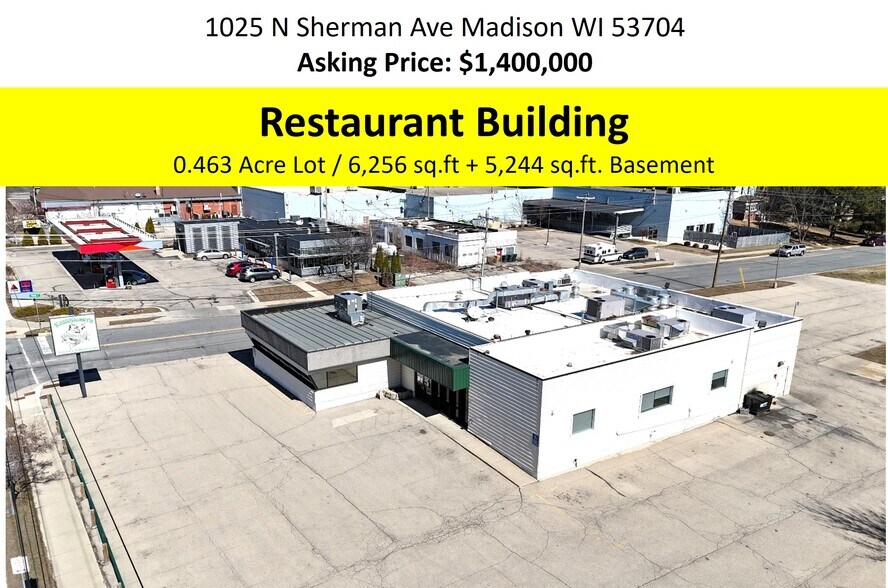 1025 N Sherman Ave, Madison, WI à vendre - Photo de l’immeuble – Image 1 sur 30