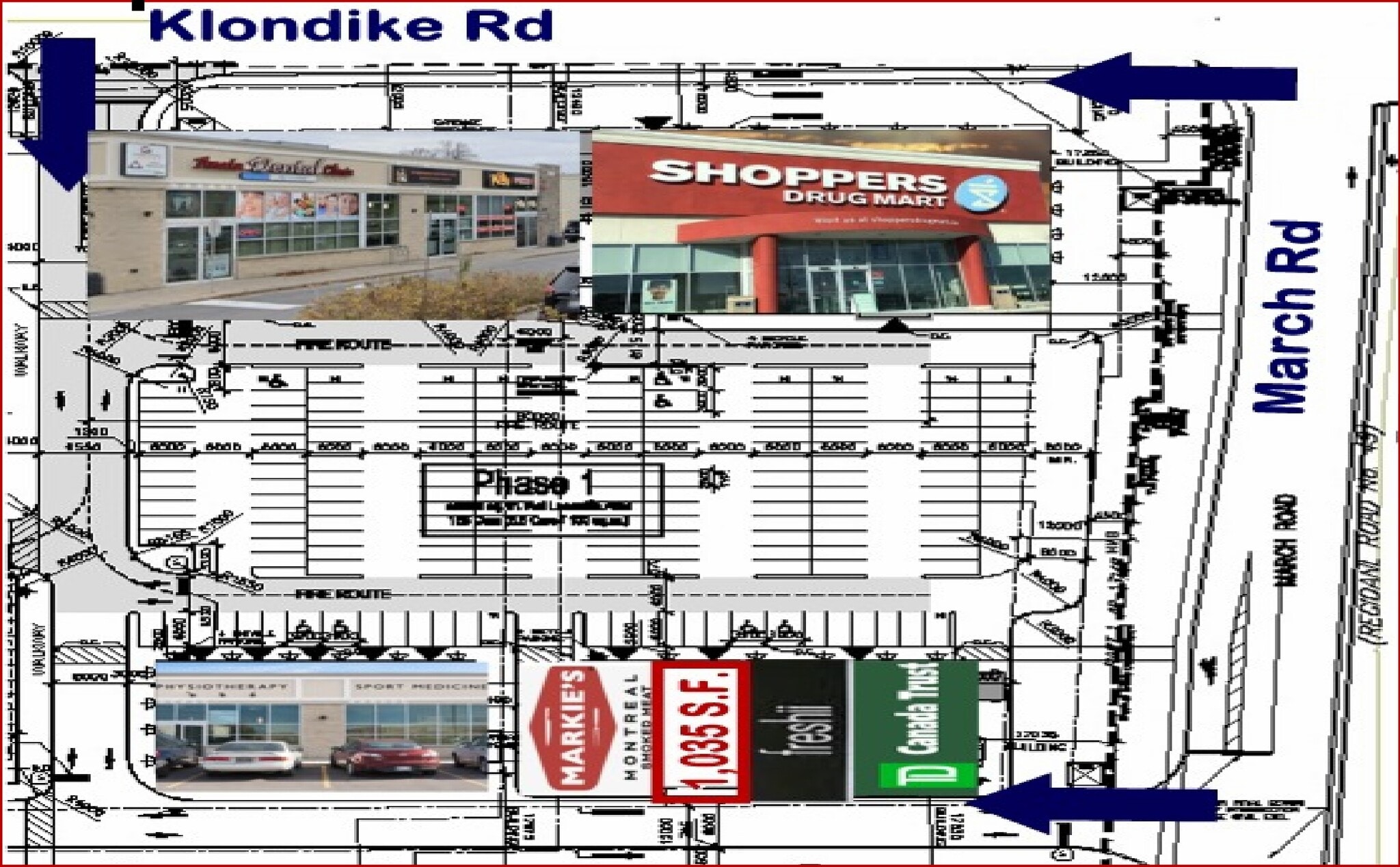 1106 Klondike Rd, Ottawa, ON à louer Plan de site– Image 1 sur 2