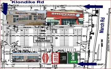 1106 Klondike Rd, Ottawa, ON à louer Plan de site– Image 1 sur 2