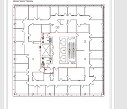 10107-10119 Jasper Av NW, Edmonton, AB à louer Plan d’étage– Image 1 sur 2