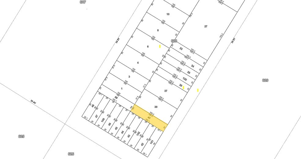 2852 35th St, Astoria, NY à vendre - Plan cadastral – Image 3 sur 3
