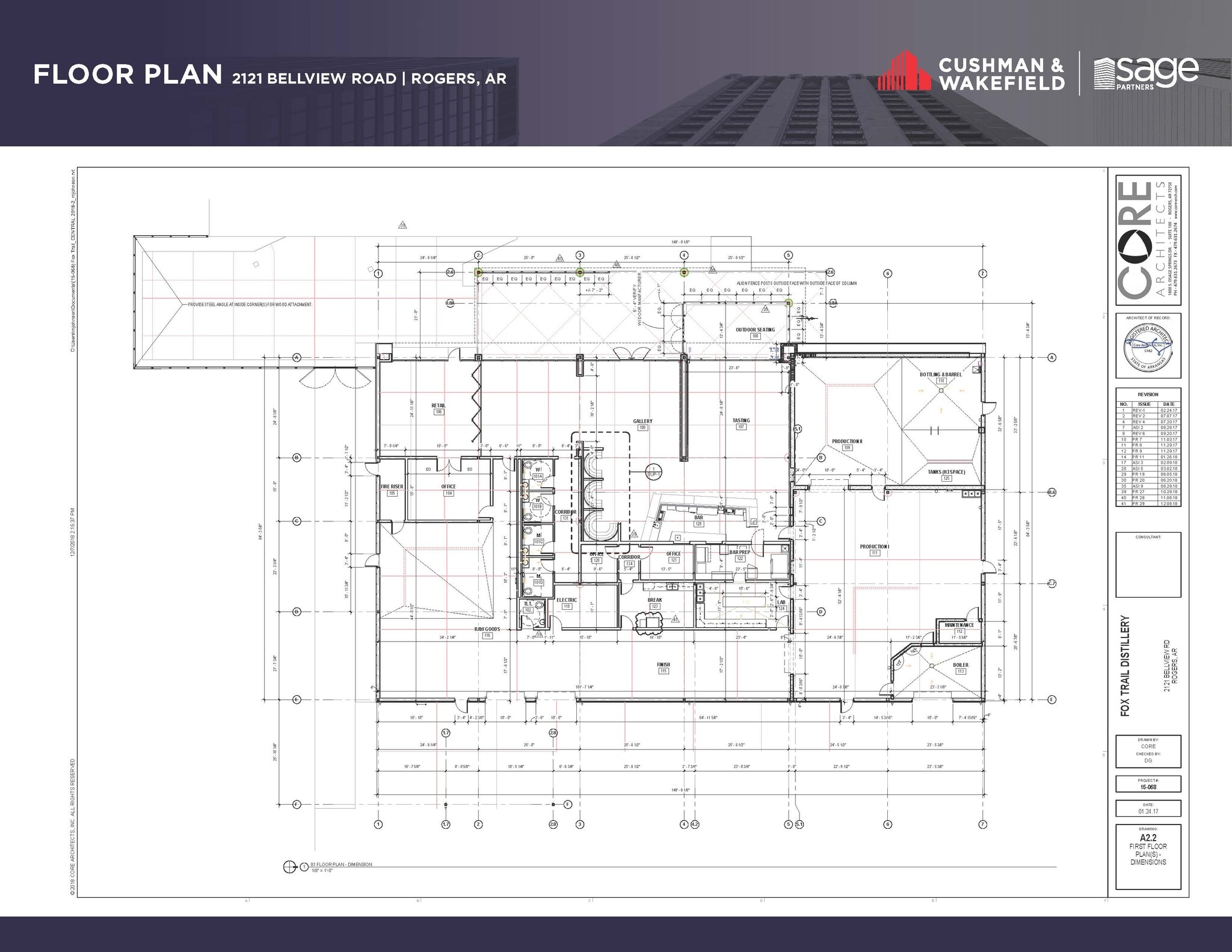 2121 S Bellview Rd, Rogers, AR à louer Plan d’étage– Image 1 sur 10