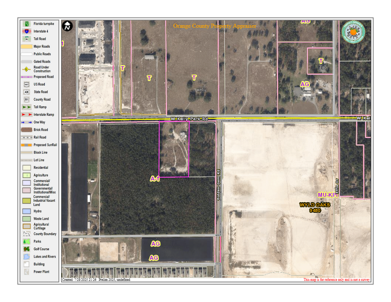 4056 W Kelly Park Rd, Apopka, FL à vendre - Aérien – Image 1 sur 1