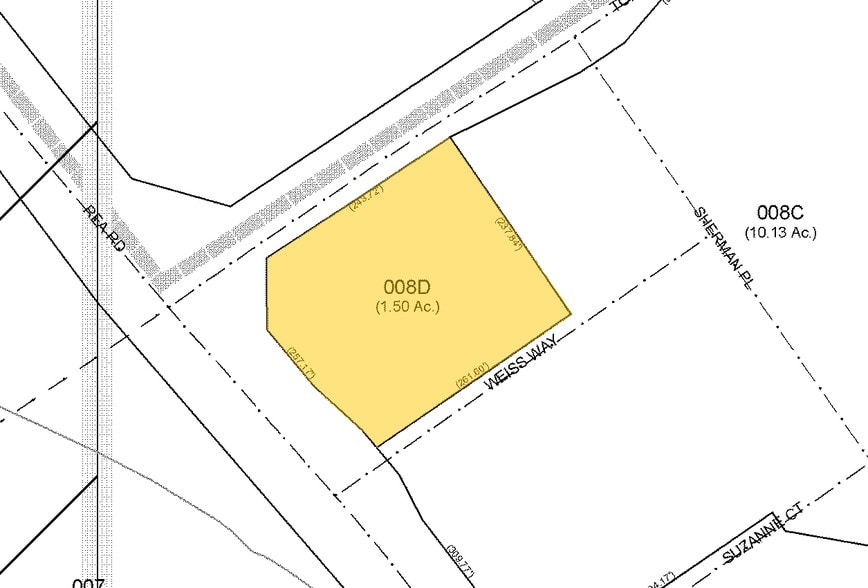 10012 Weiss Way, Waxhaw, NC à vendre - Plan cadastral – Image 2 sur 5