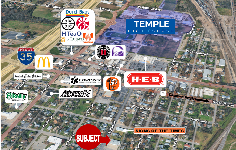 409 S 25th St, Temple, TX à louer - Photo de l’immeuble – Image 2 sur 2