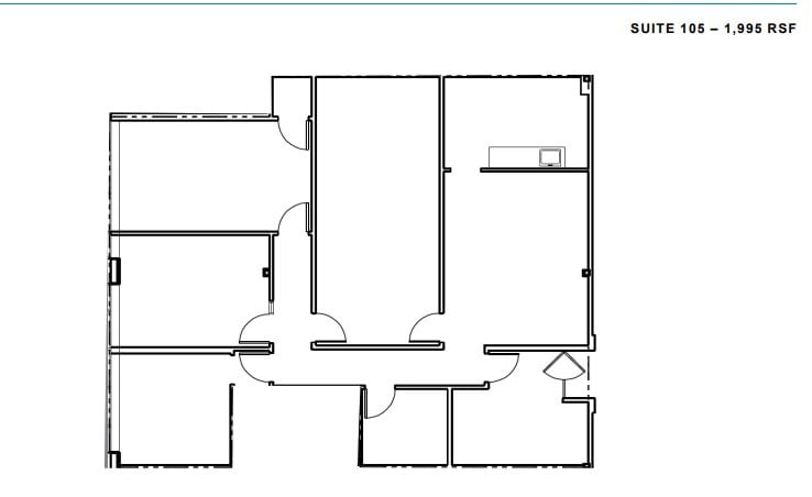 29600 Northwestern Hwy, Southfield, MI à louer Plan d’étage– Image 1 sur 1