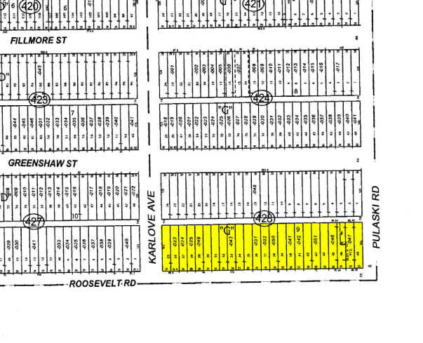 4000-4046 W Roosevelt Rd, Chicago, IL à vendre - Plan cadastral – Image 2 sur 5