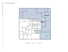 7700 Chevy Chase Dr, Austin, TX à louer Plan de site– Image 1 sur 1