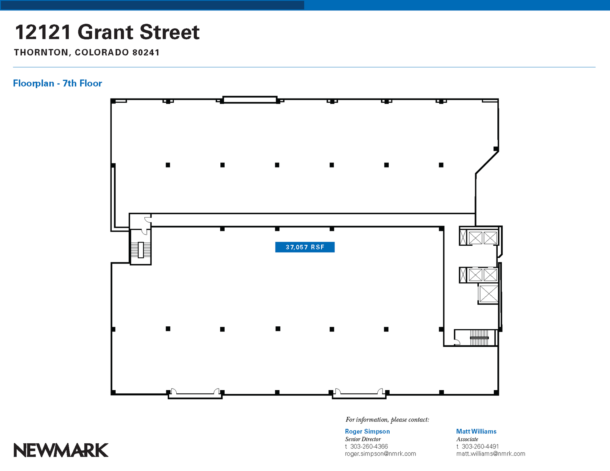 12121 Grant St, Thornton, CO à louer Plan d’étage– Image 1 sur 1