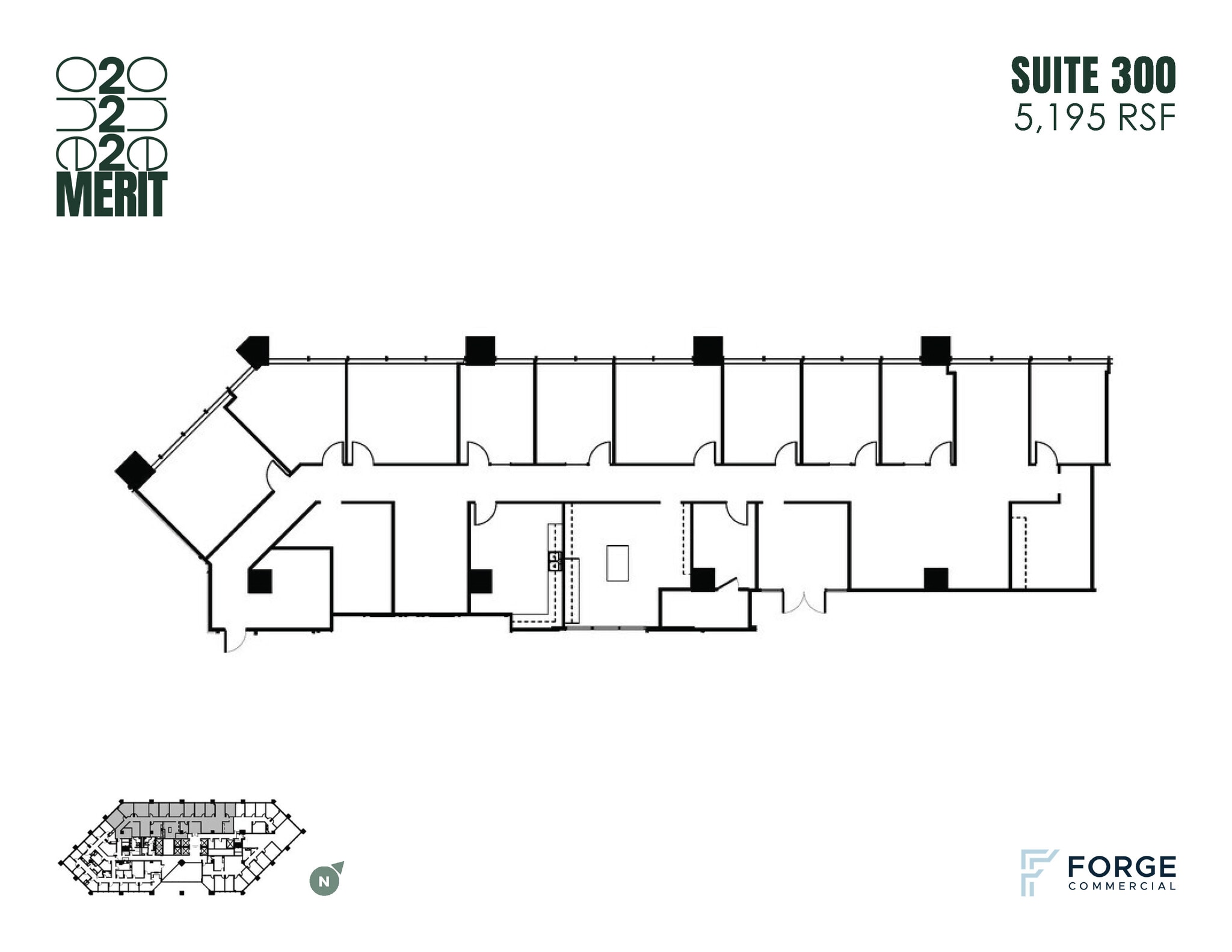 12221 Merit Dr, Dallas, TX à louer Plan d’étage– Image 1 sur 1