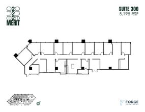 12221 Merit Dr, Dallas, TX à louer Plan d’étage– Image 1 sur 1