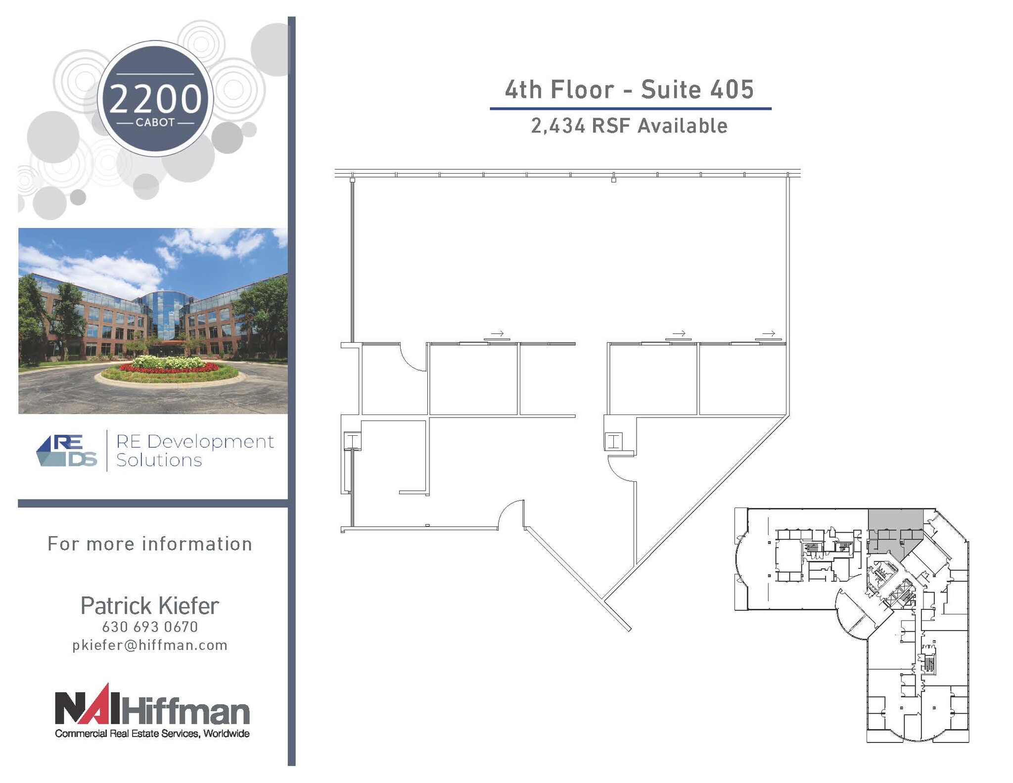 2200 Cabot Dr, Lisle, IL à louer Plan d’étage– Image 1 sur 1