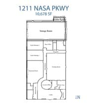 1015-1211 W NASA Rd 1, Webster, TX à louer Plan de site– Image 1 sur 1