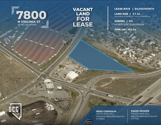 Plus de détails pour 7800 N Virginia St, Reno, NV - Terrain à louer