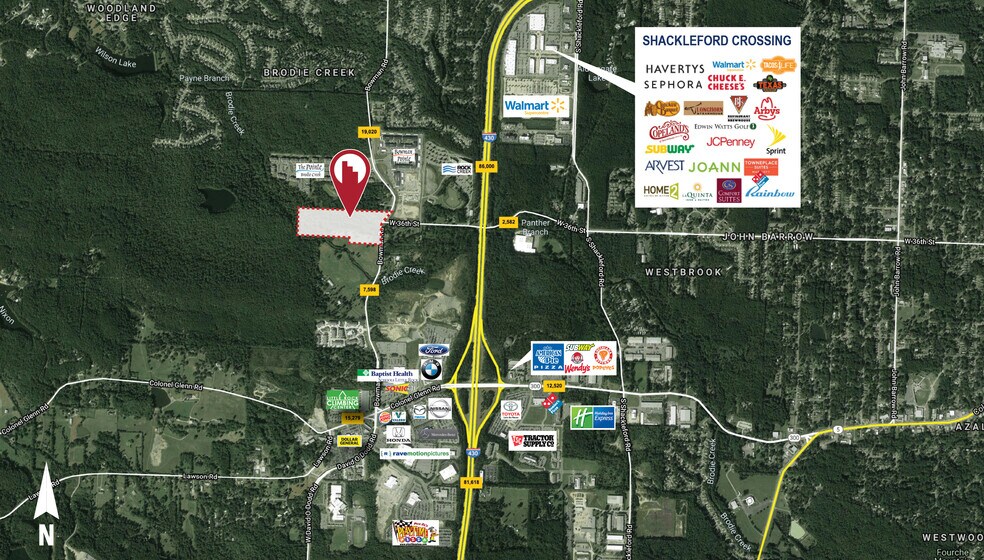 3600 S Bowman Rd, Little Rock, AR à vendre - Photo de l’immeuble – Image 1 sur 2