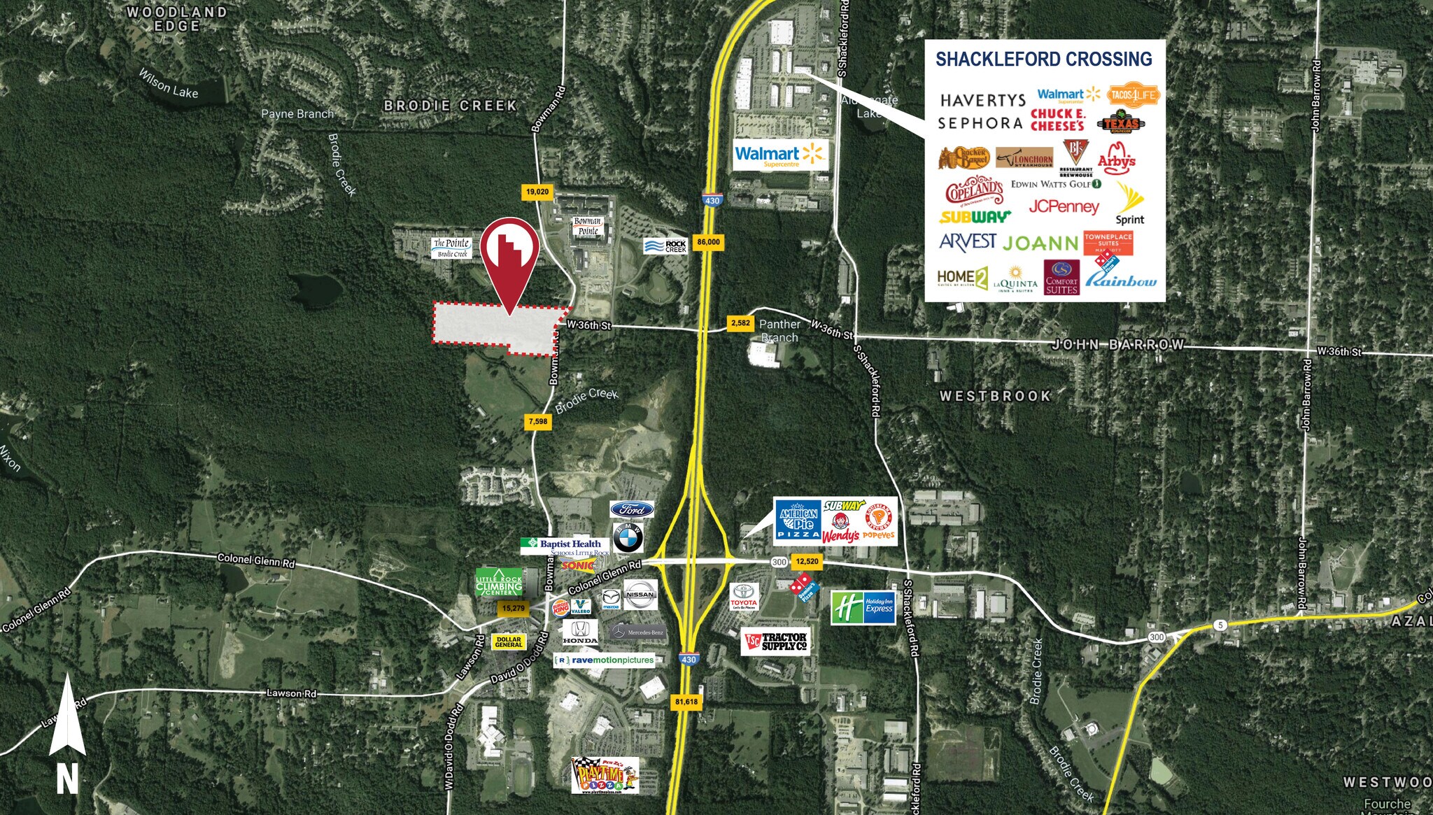 3600 S Bowman Rd, Little Rock, AR à vendre Photo de l’immeuble– Image 1 sur 3