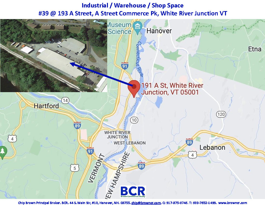 193 A St, Wilder, VT à louer Carte– Image 1 sur 4