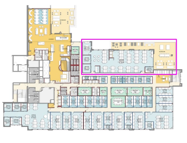 1422 S Tryon St, Charlotte, NC à louer Plan d’étage– Image 1 sur 1