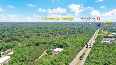 160 MacGregor Pines Dr, Cary, NC - Vue aérienne vue de carte