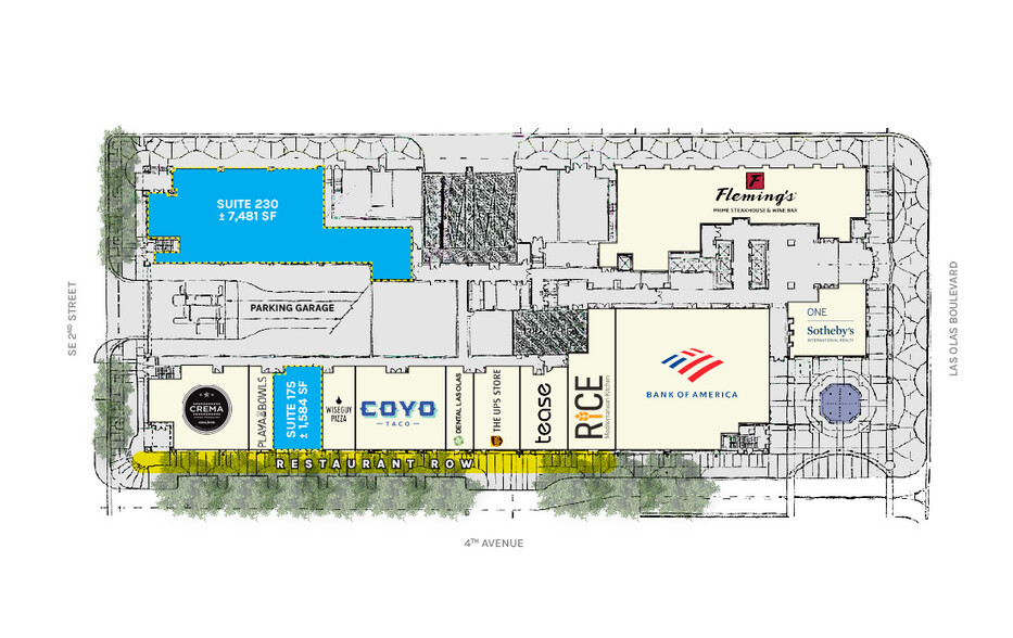 401 E Las Olas Blvd, Fort Lauderdale, FL à louer - Photo de l’immeuble – Image 2 sur 9