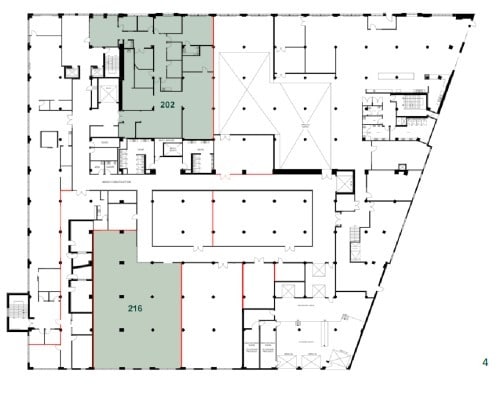 6250-6306 Av Du Parc, Montréal, QC à louer Plan d’étage– Image 1 sur 1